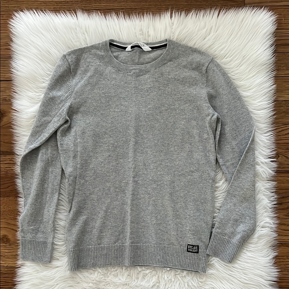 Kid’s Gray crewneck Sweater
